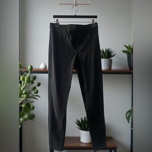 SPANX Jeanish Ankle Leggings Pull On Skinny Stretch Black Tapered size Medium